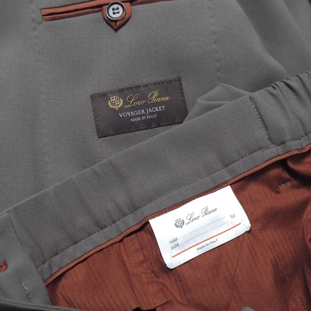Loro Piana Pants Suit 50 Tailored Jacket Trousers — view 9