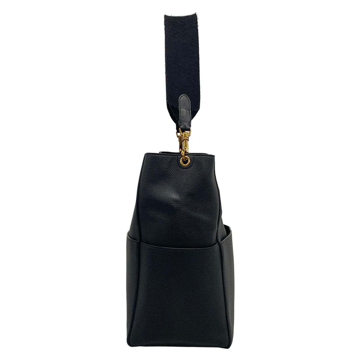 Celine Shoulder Bag Sangles Black — view 2