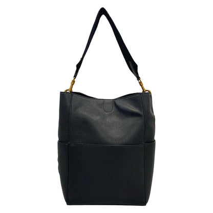 Celine Shoulder Bag Sangles Black — view 3