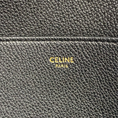 Celine Shoulder Bag Sangles Black — view 9