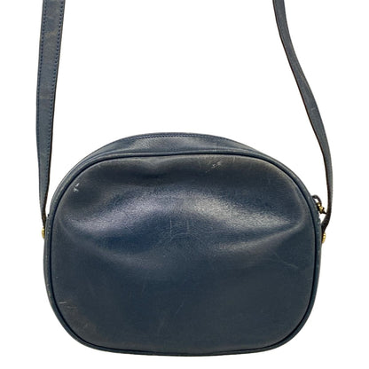 Tiffany & Co Shoulder Bag Navy Leather — view 3