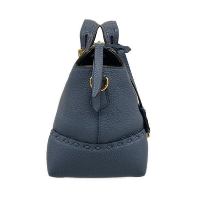 Fendi Handbag by the Way Selleria Blue Leather — view 2