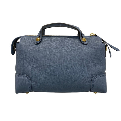 Fendi Handbag by the Way Selleria Blue Leather — view 3