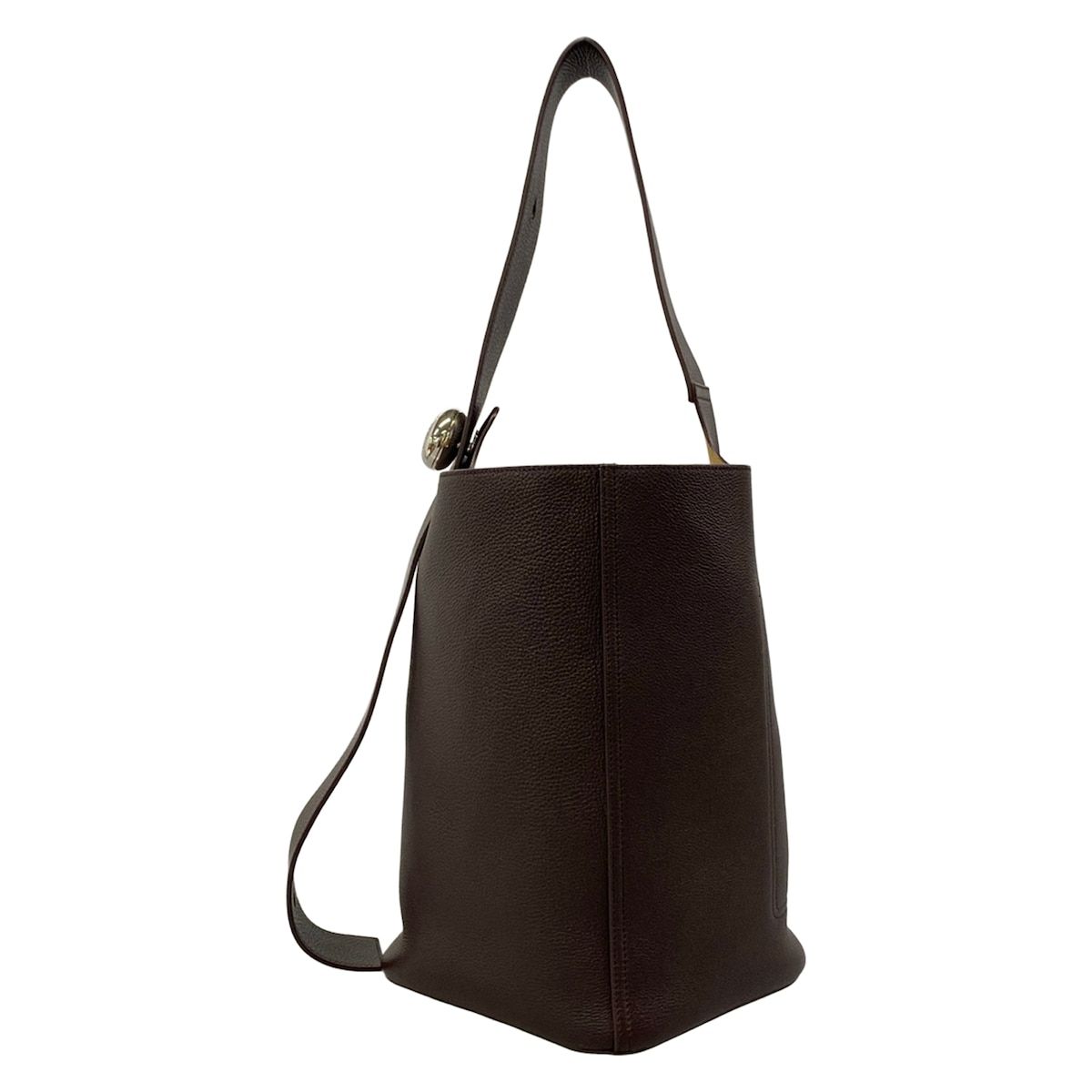 Loewe Shoulder Bag Pebble Large Oxblood — view 4