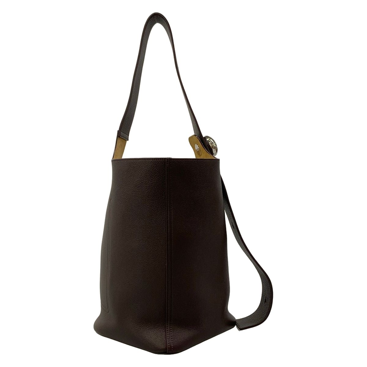 Loewe Shoulder Bag Pebble Large Oxblood — view 2