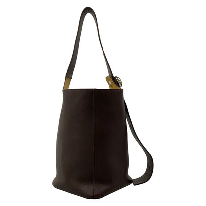 Loewe Shoulder Bag Pebble Large Oxblood — view 2