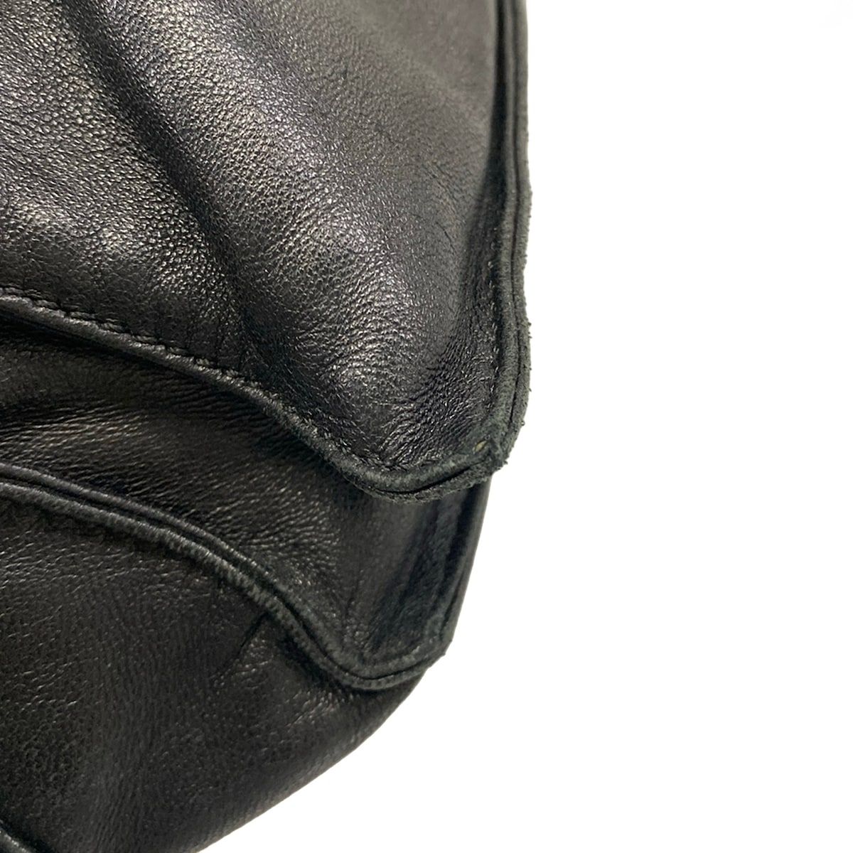 Loewe Shoulder Bag Flamenco Black Leather — view 6