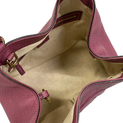 Gucci Tote Soho Purple Leather — view 7