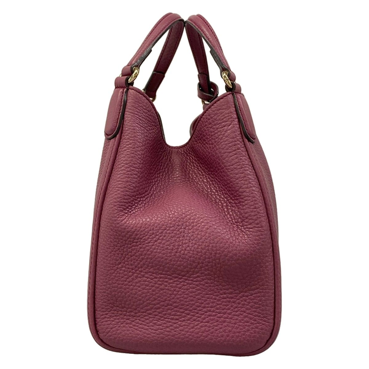 Gucci Tote Soho Purple Leather — view 2