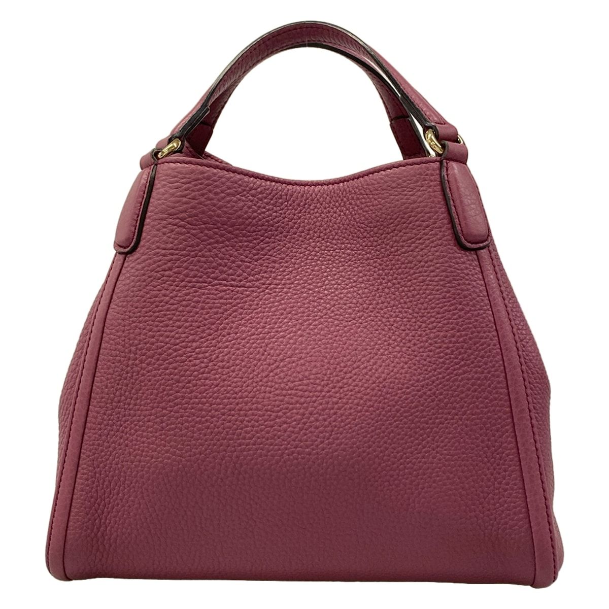 Gucci Tote Soho Purple Leather — view 3