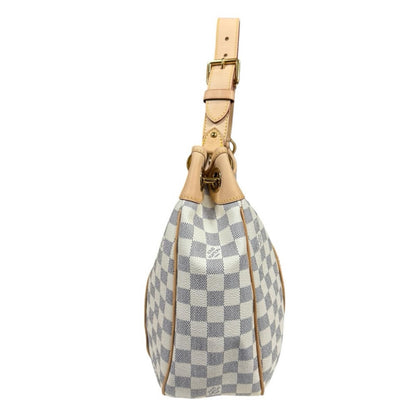 Louis Vuitton Galleria PM Damier Azur Shoulder Bag Canvas White — view 4
