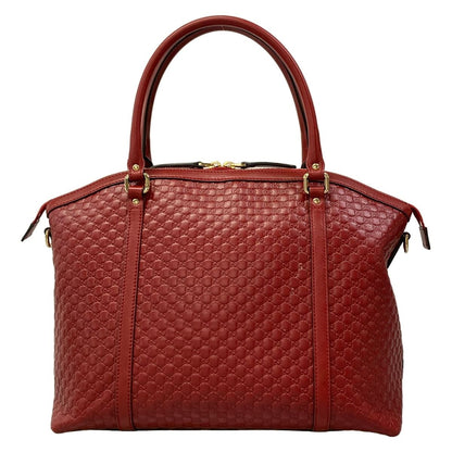 Gucci Handbag Micro Guccissima Red Leather — view 3