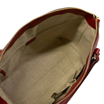 Gucci Handbag Micro Guccissima Red Leather — view 7