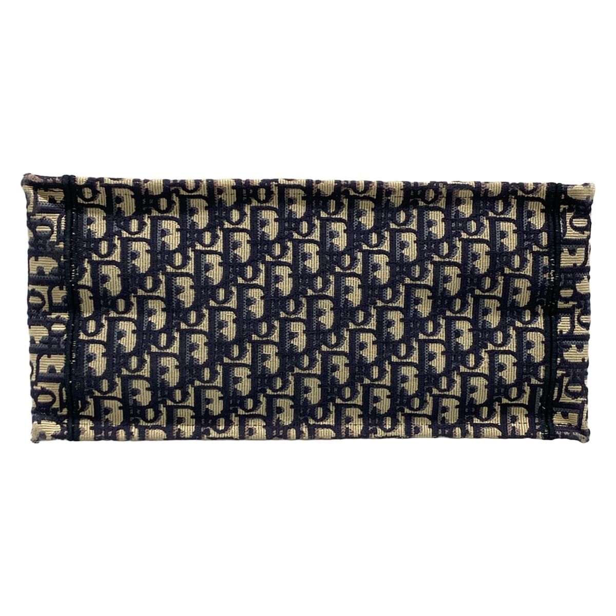 Dior Tote Book Vintage Small Ivory Navy — view 5
