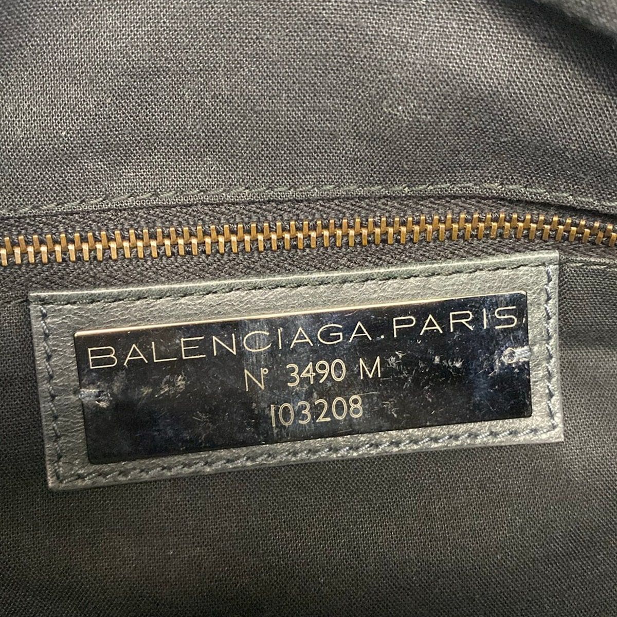 Balenciaga Handbag the Fast Dark Green Leather — view 9