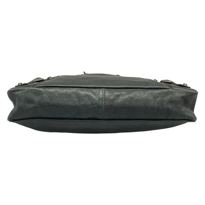 Balenciaga Handbag the Fast Dark Green Leather — view 5