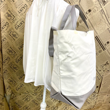 Chanel Tote Shoulder Bag Sports Line White Travel CC Logo — view 3