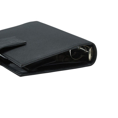 Prada Notebook Cover System Black Nylon Leather 1- Agenda — view 4