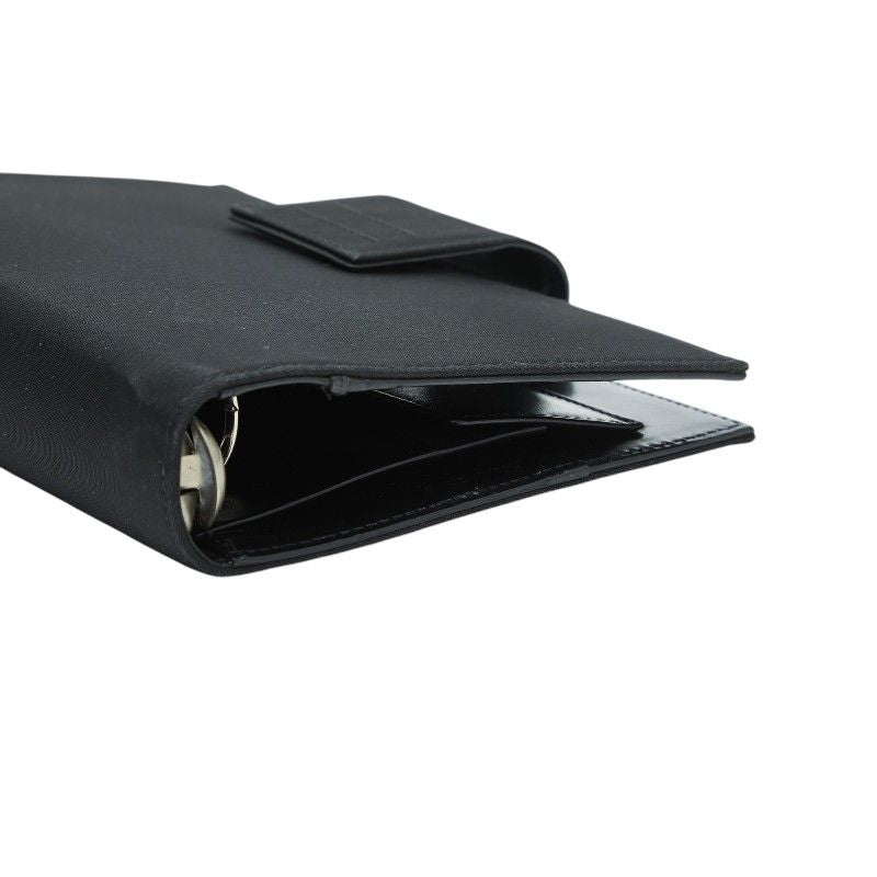 Prada Notebook Cover System Black Nylon Leather 1- Agenda — view 5