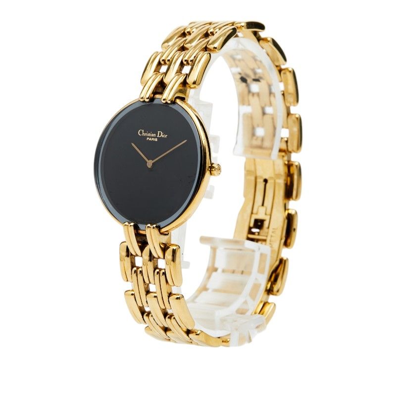 Dior Bagheera Watch 47 Black Silver Plated — view 2