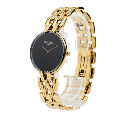 Dior Bagheera Watch 47 Black Silver Plated — view 2