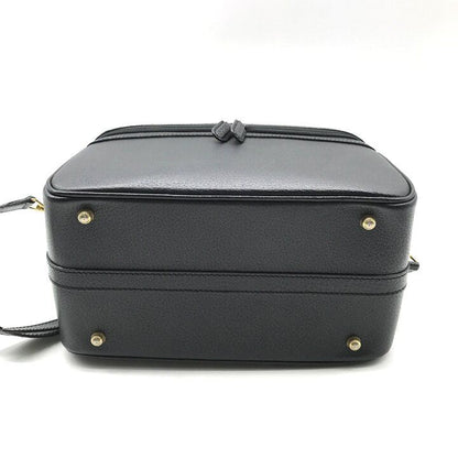 Gucci Bamboo Line Leather 2-Way Bag Vanity Black — view 4