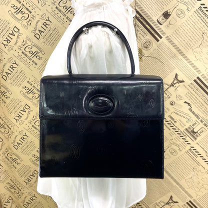 Cartier Handbag Happy Birthday Black Lock Business
