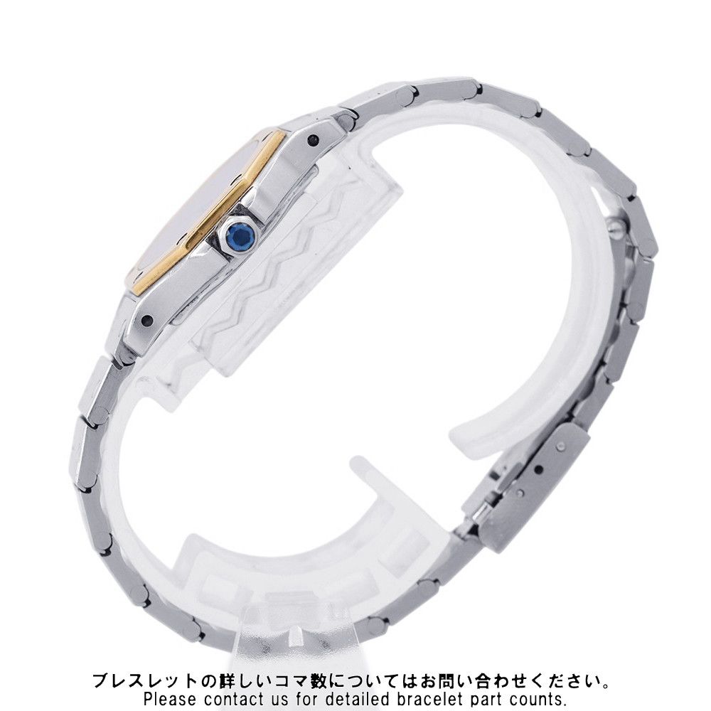 Cartier Santos Octagon SM Watch Ivory Dial Quartz — view 2