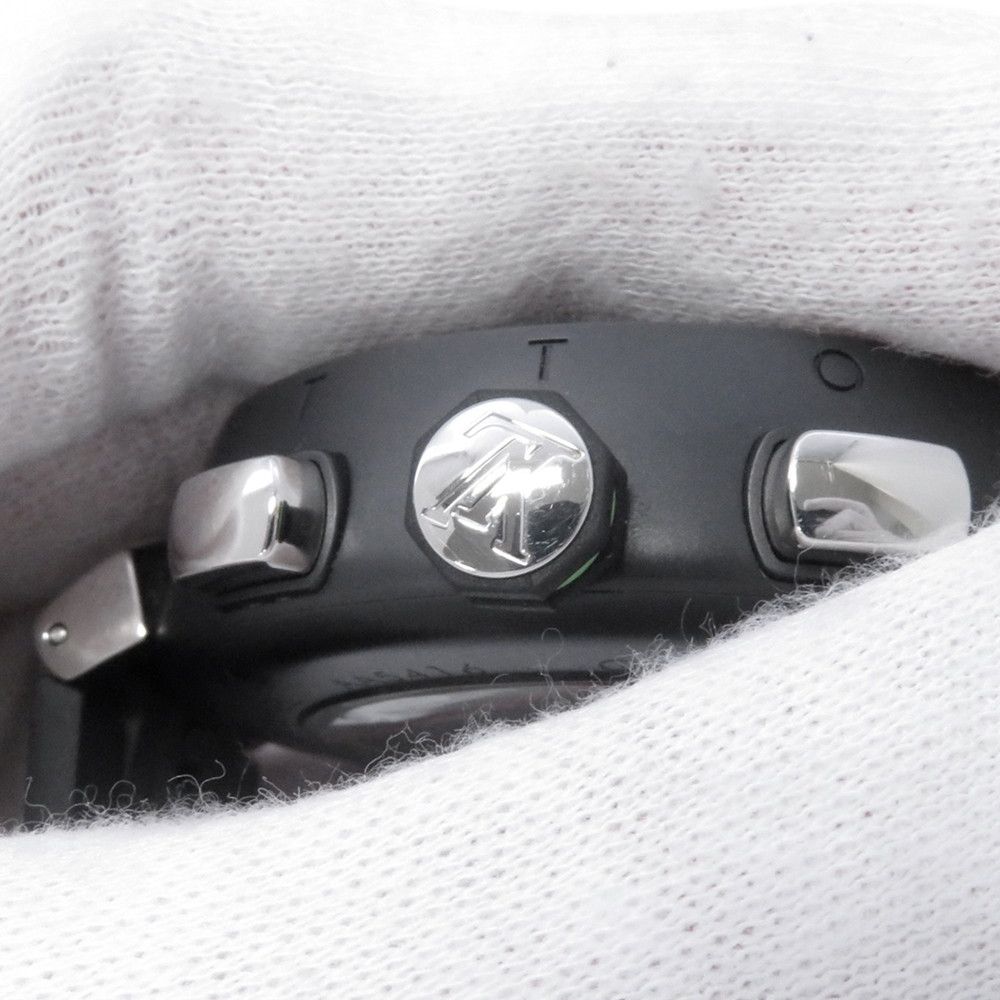 Louis Vuitton Tambour Chronograph Damier Graphite Lace Watch Black Dial — view 7