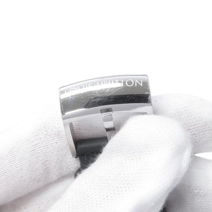 Louis Vuitton Tambour Chronograph Damier Graphite Lace Watch Black Dial — view 4