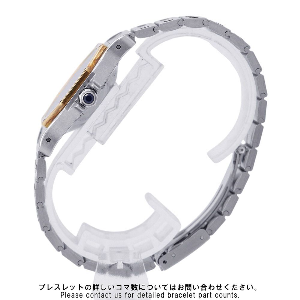 Cartier Santos Octagon LM Watch White Dial Quartz — view 2