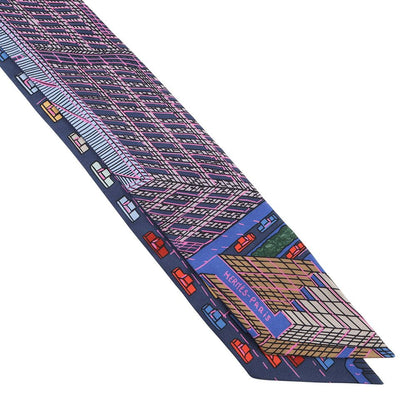 Hermes Scarf Twill Pantin City Silk — view 4