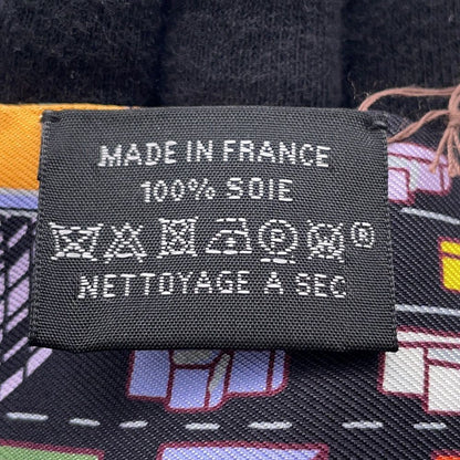 Hermes Scarf Twill Pantin City Silk — view 6