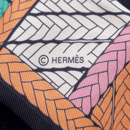 Hermes Scarf Twill Tresses Silk — view 7