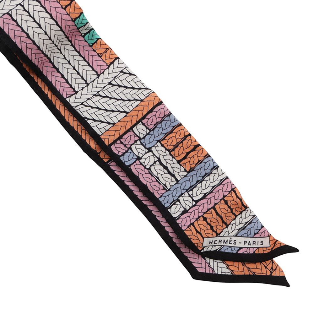 Hermes Scarf Twill Tresses Silk — view 4
