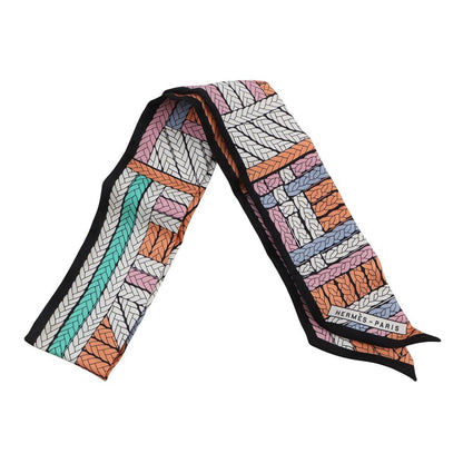 Hermes Scarf Twill Tresses Silk