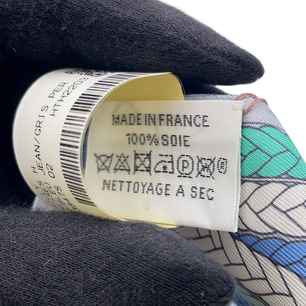Hermes Scarf Twill Tresses Silk — view 7
