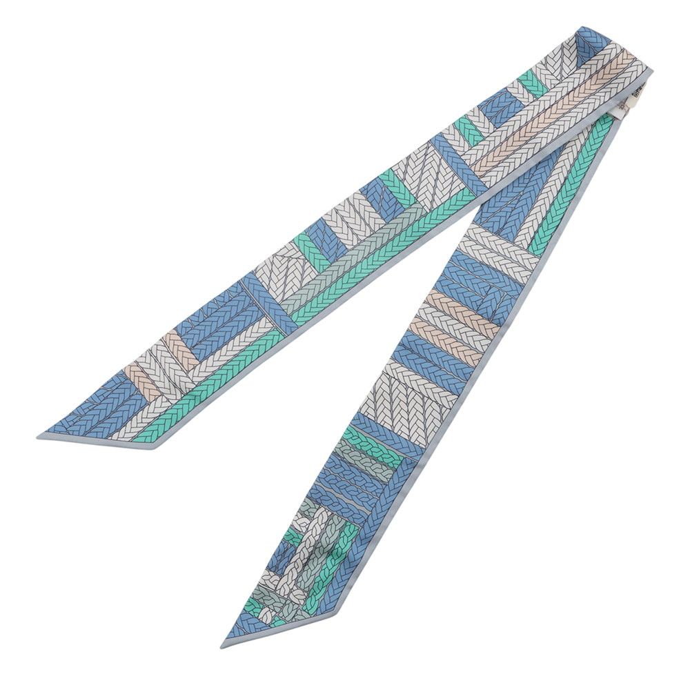 Hermes Scarf Twill Tresses Silk — view 2