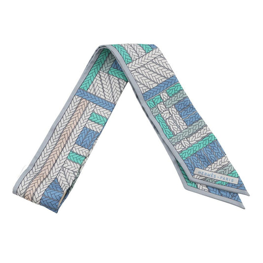 Hermes Scarf Twill Tresses Silk