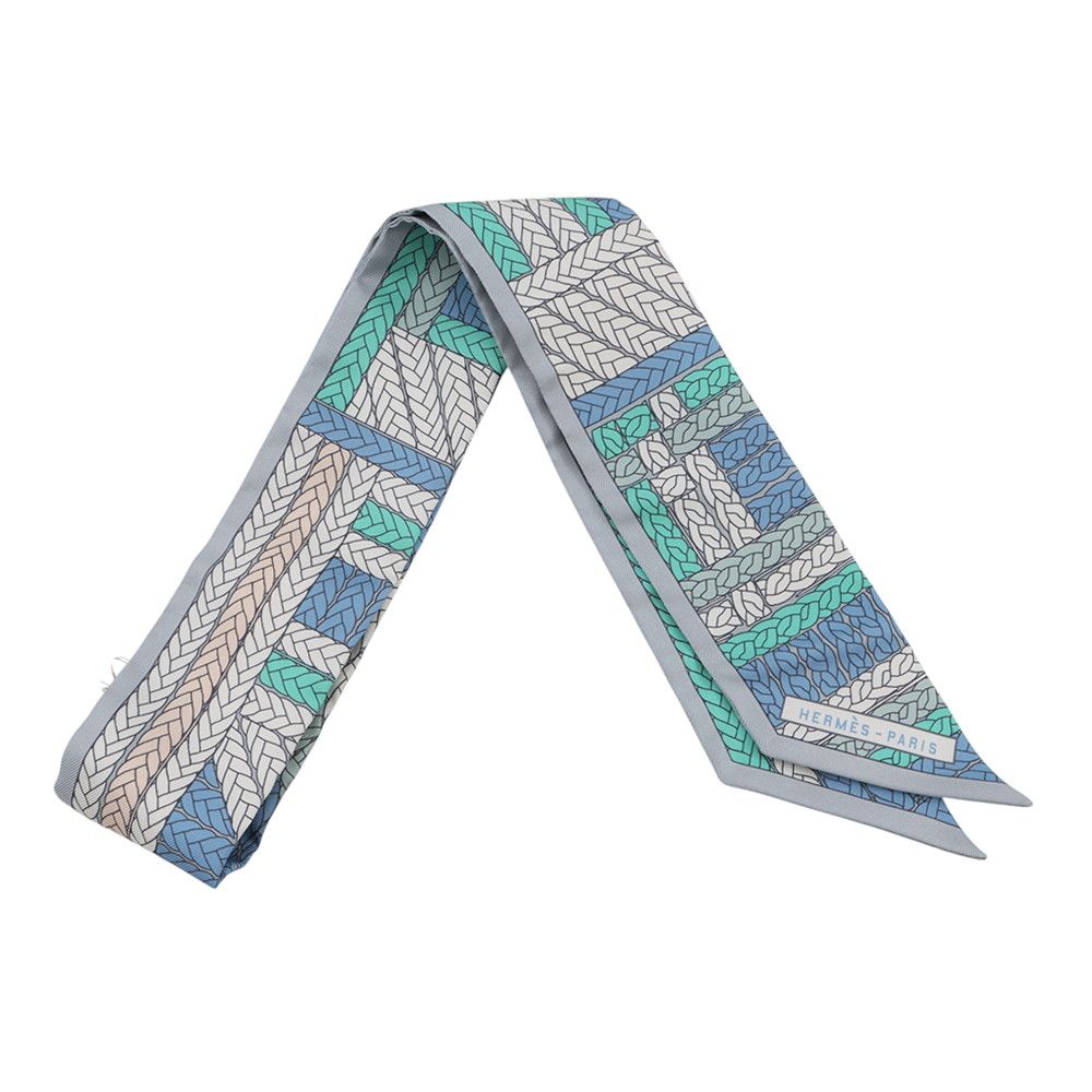 Hermes Scarf Twill Tresses Silk