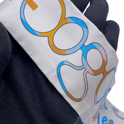 Hermes Scarf Re Boucles Silk — view 5