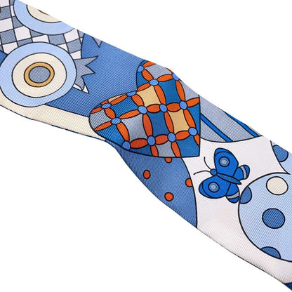 Hermes Scarf Twill Whispers of the Forest les Murmures de la Foret Silk — view 5