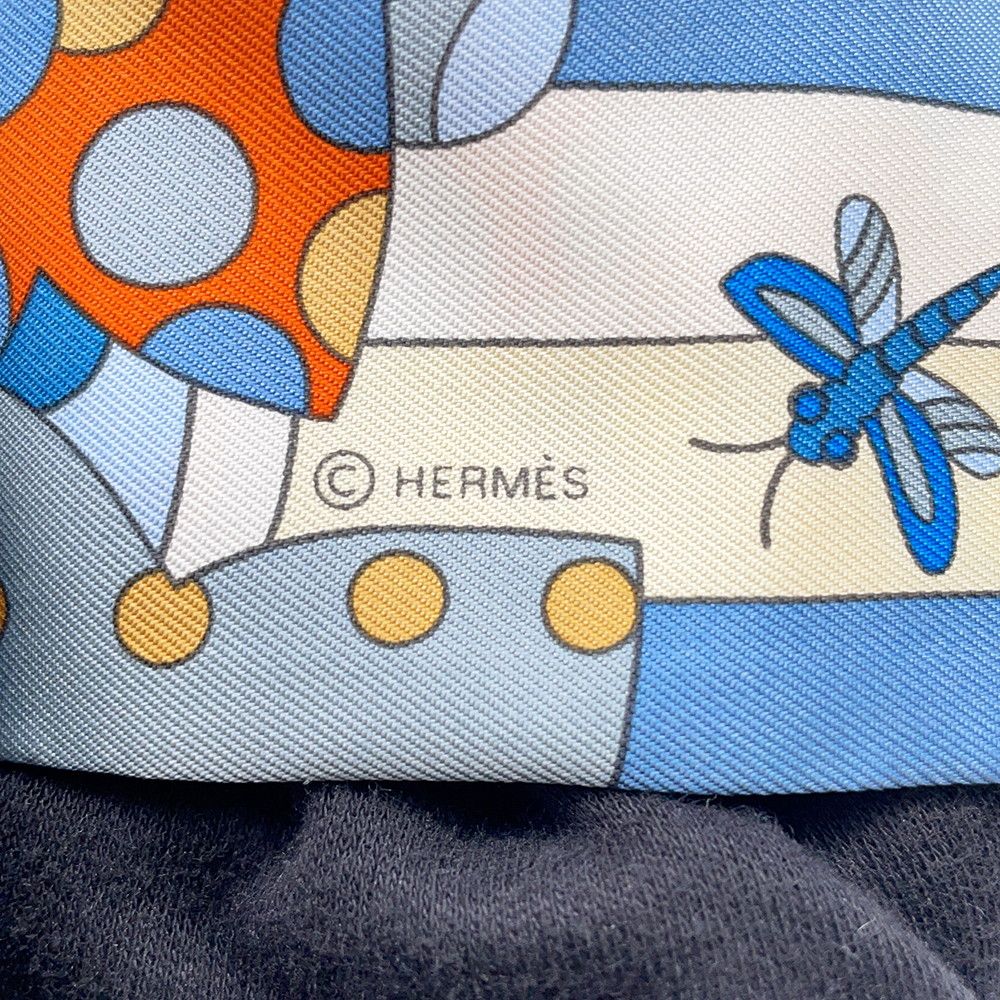 Hermes Scarf Twill Whispers of the Forest les Murmures de la Foret Silk — view 6