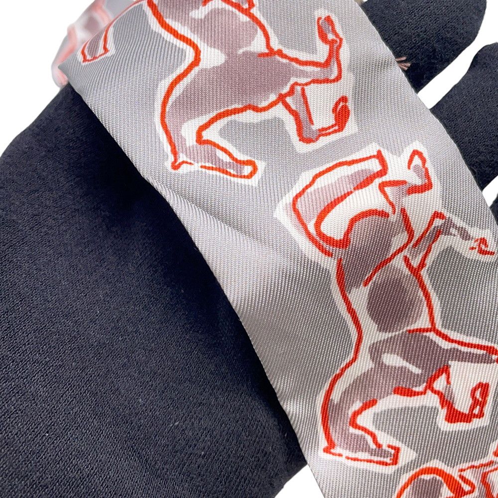 Hermes Scarf Twill Freedom Horse Chevaux en Liberte Silk — view 6