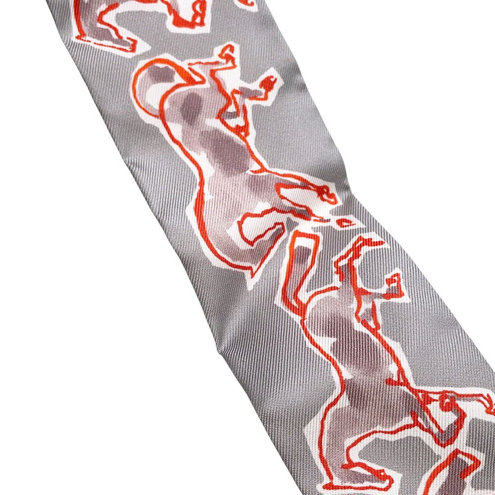 Hermes Scarf Twill Freedom Horse Chevaux en Liberte Silk — view 5