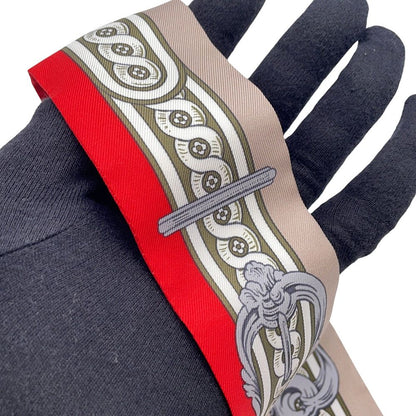 Hermes Scarf Twill Bride de Cour Silk — view 5