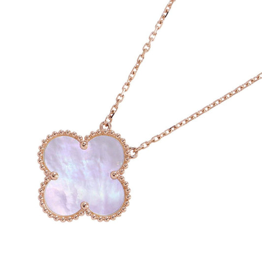 Van Cleef & Arpels Necklace Magic Alhambra Mother of Pearl 18k Pink Gold Ginza