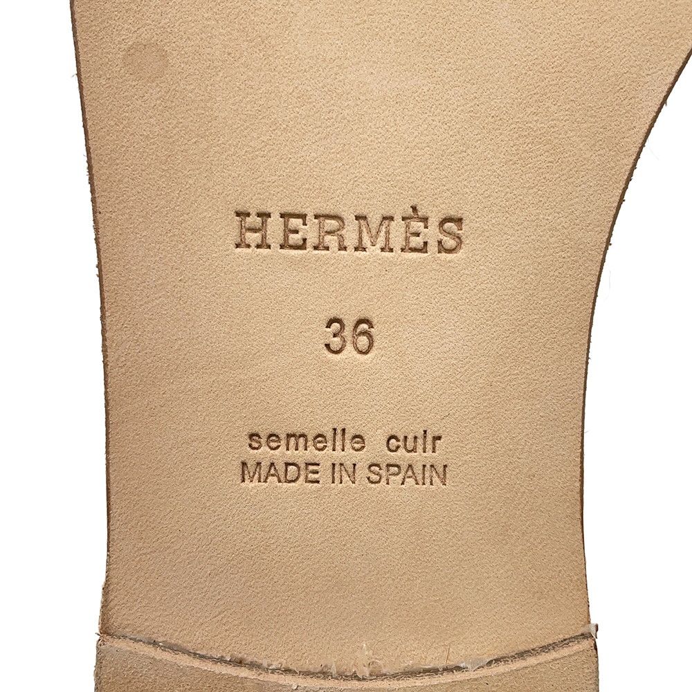 Hermes Trip Espadrilles Denim 36 Shoes — view 7