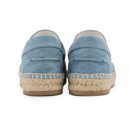 Hermes Trip Espadrilles Denim 36 Shoes — view 3