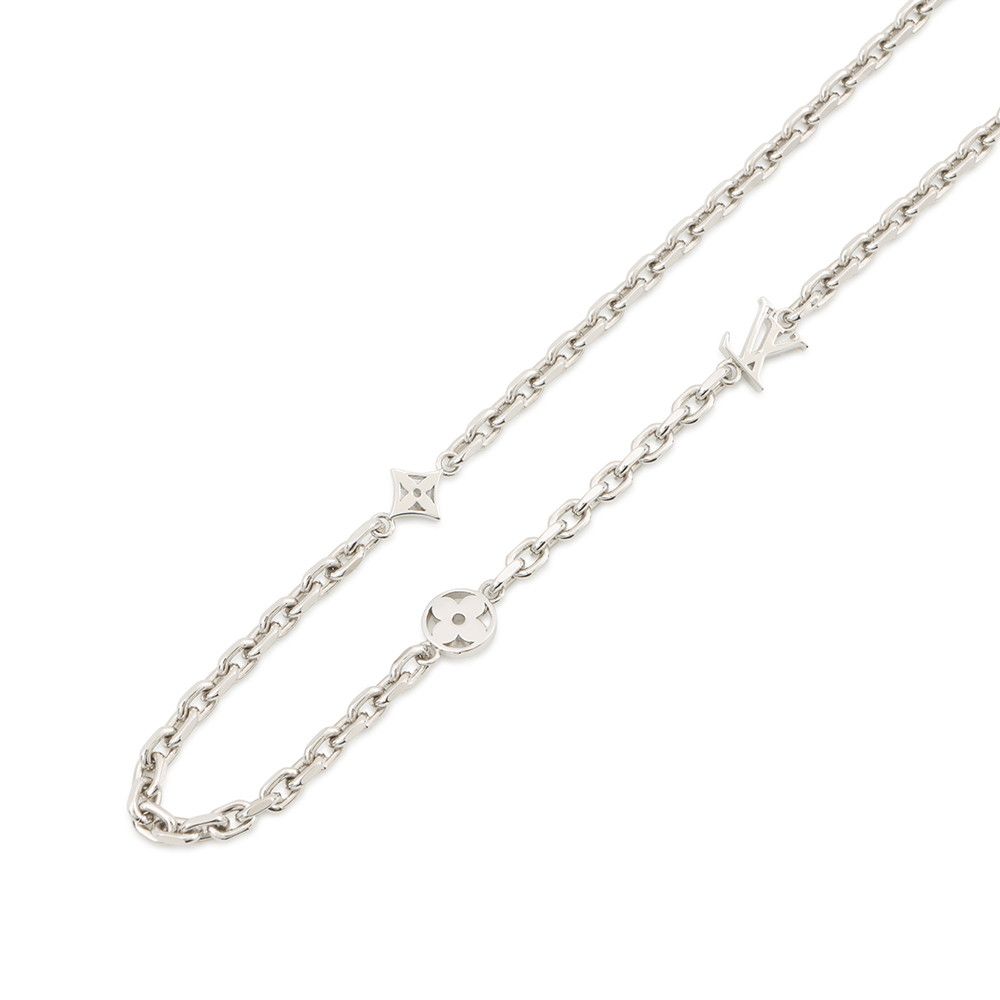 Louis Vuitton Necklace Chain LV Yours Metal — view 3